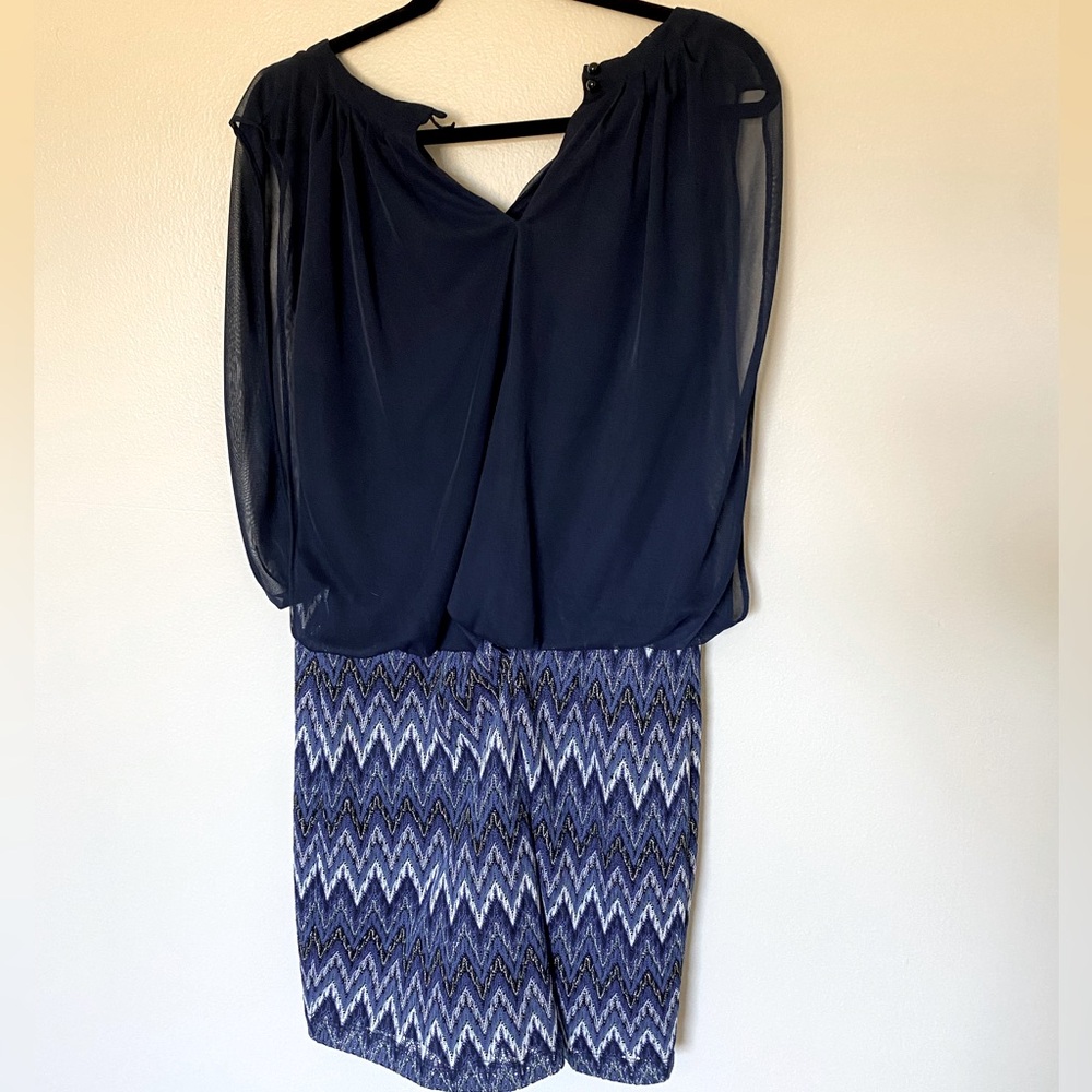 Skirt illusion dress